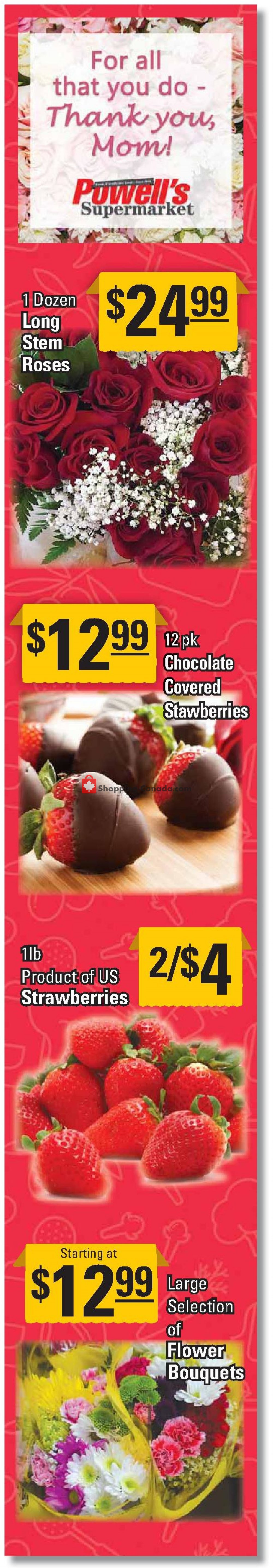 Powell's Supermarket flyer from Thursday May 9, 2019 to Wednesday May 15, 2019 - page 1