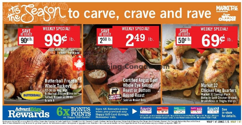 Price Chopper flyer from Sunday November 8, 2020 to Saturday November 14, 2020 - page 1