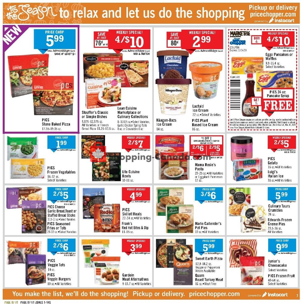 Price Chopper flyer from Sunday November 8, 2020 to Saturday November 14, 2020 - page 11