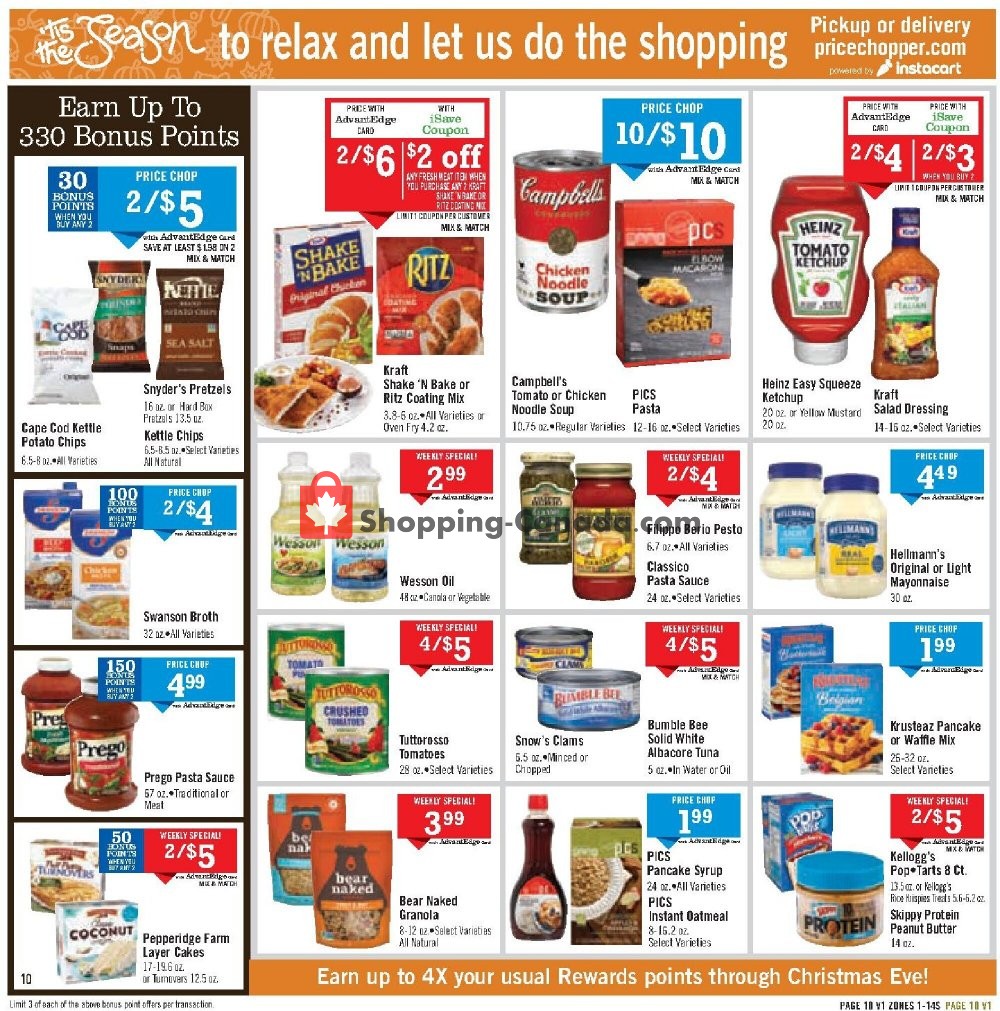 Price Chopper flyer from Sunday November 8, 2020 to Saturday November 14, 2020 - page 14