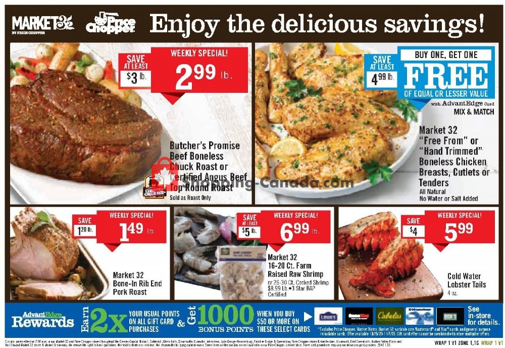 Price Chopper flyer from Sunday November 1, 2020 to Saturday November 7, 2020 - page 1