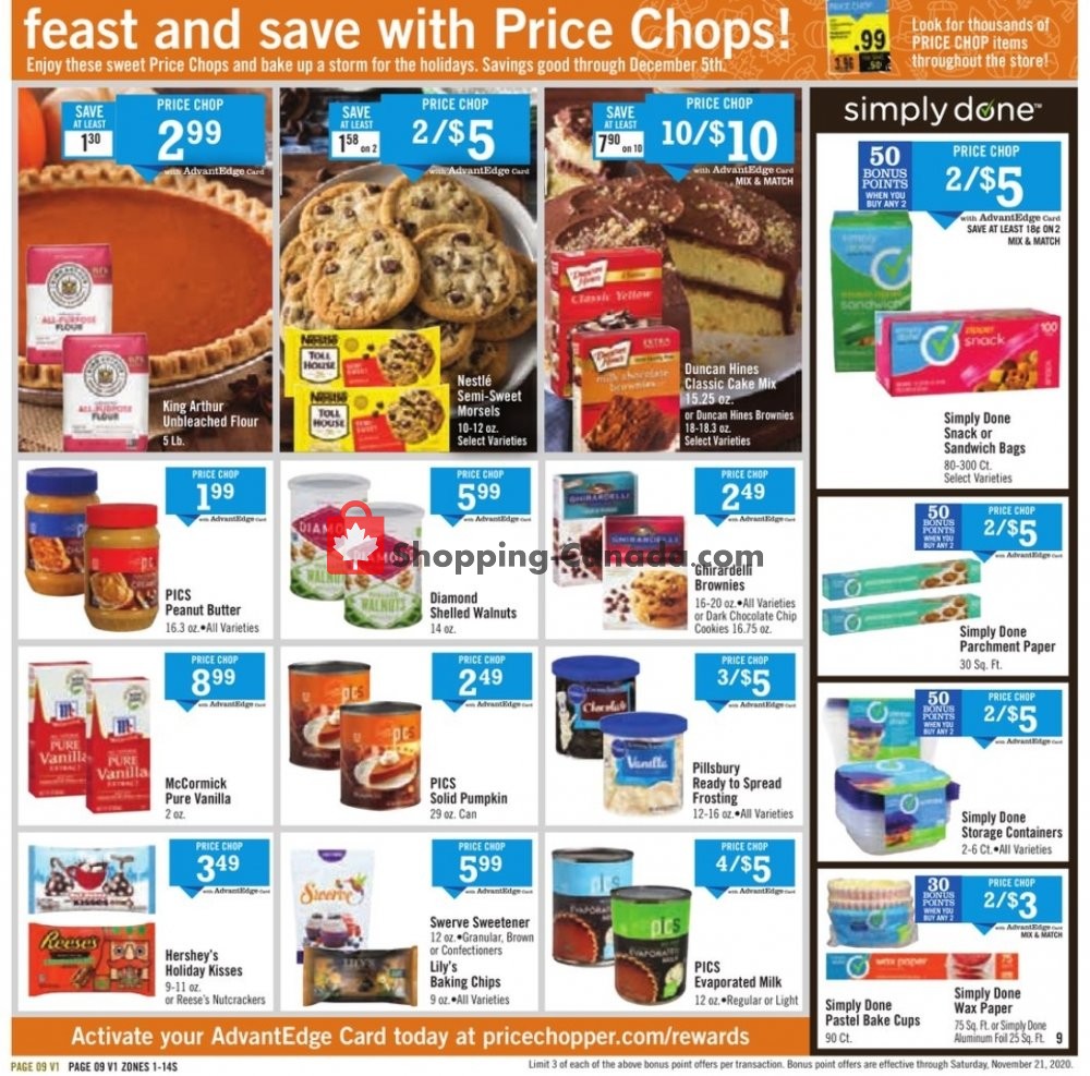Price Chopper flyer from Sunday November 15, 2020 to Saturday November 21, 2020 - page 12