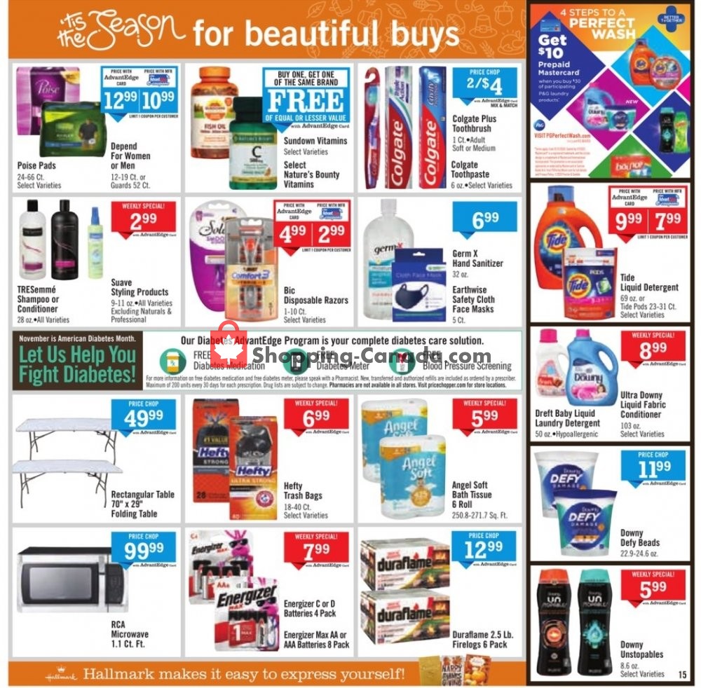 Price Chopper flyer from Sunday November 15, 2020 to Saturday November 21, 2020 - page 17