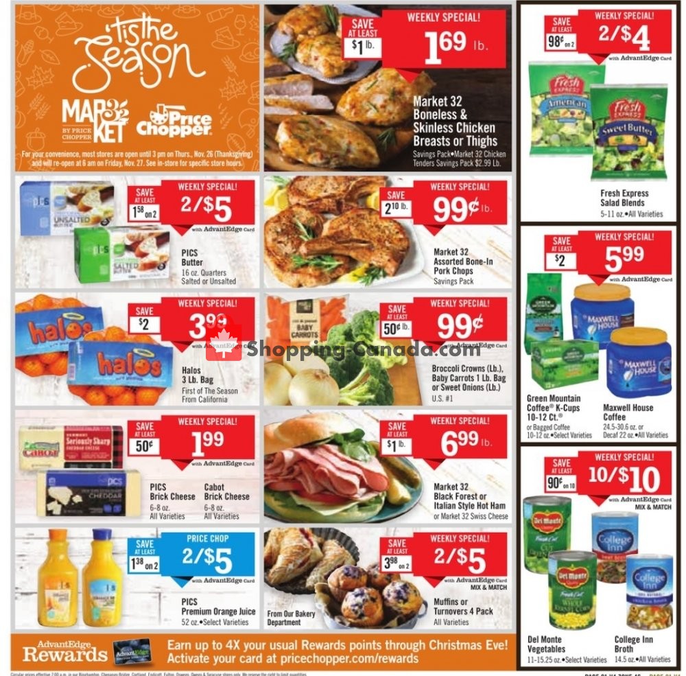 Price Chopper flyer from Sunday November 15, 2020 to Saturday November 21, 2020 - page 5
