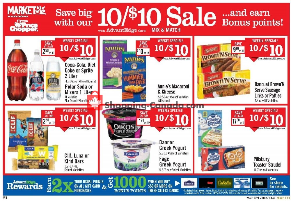 Price Chopper flyer from Sunday October 25, 2020 to Saturday October 31, 2020 - page 4