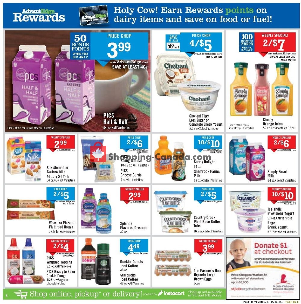 Price Chopper flyer from Sunday October 11, 2020 to Saturday October 17, 2020 - page 10