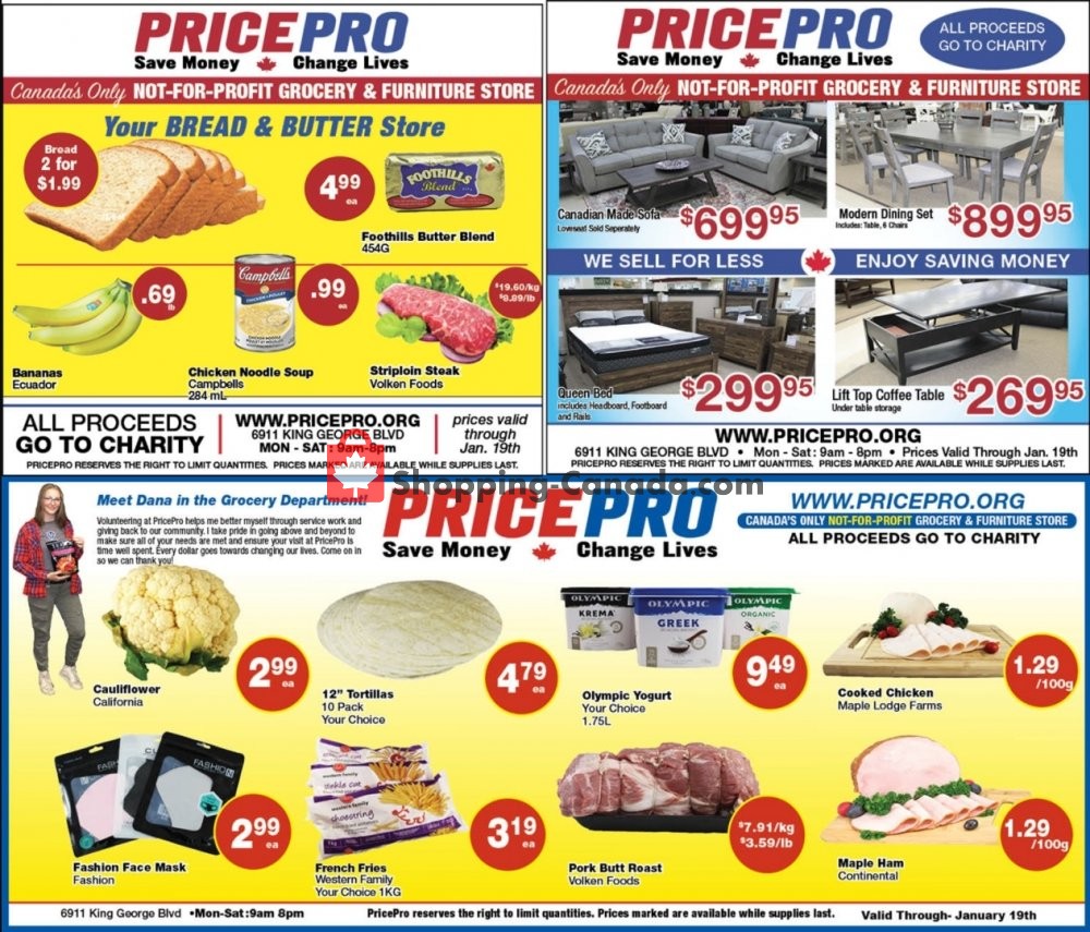 Price Pro flyer from Wednesday January 13, 2021 to Tuesday January 19, 2021 - page 1