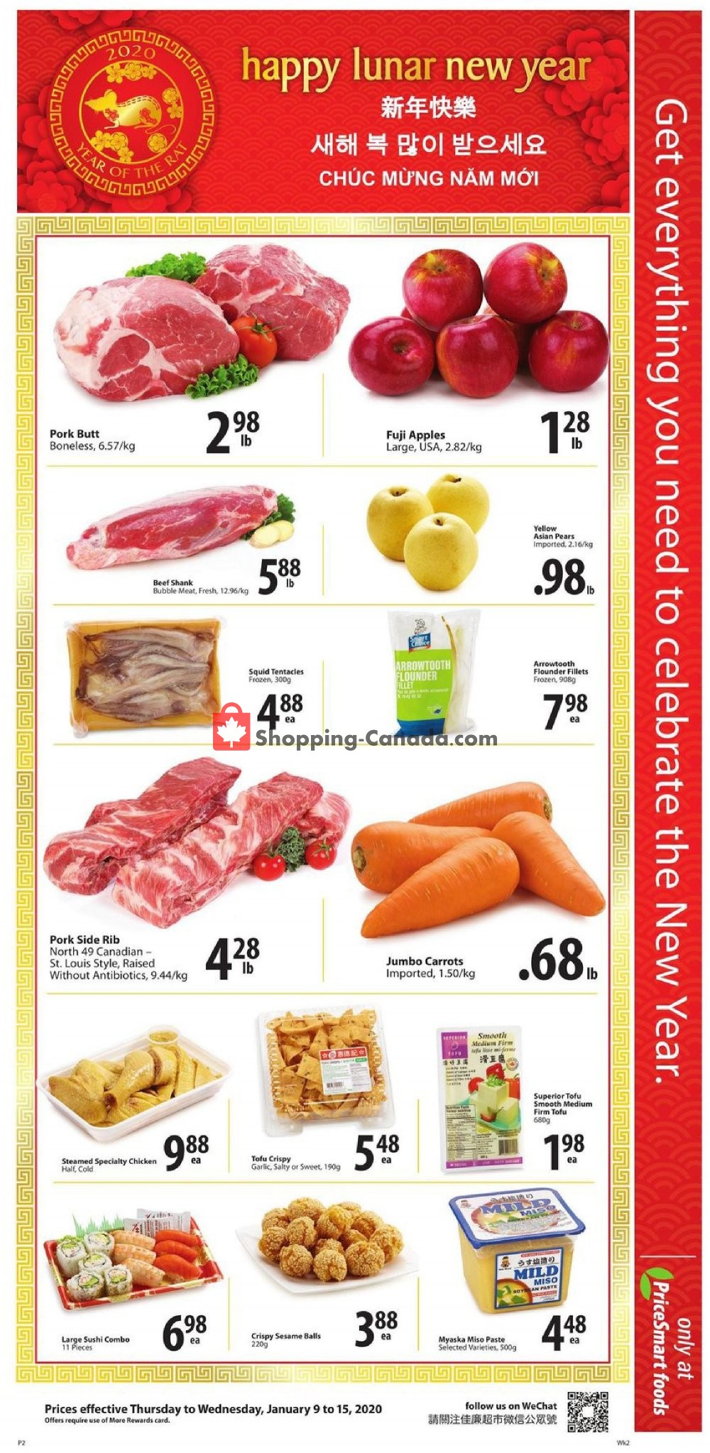 PriceSmart Foods flyer from Thursday January 9, 2020 to Wednesday January 15, 2020 - page 11