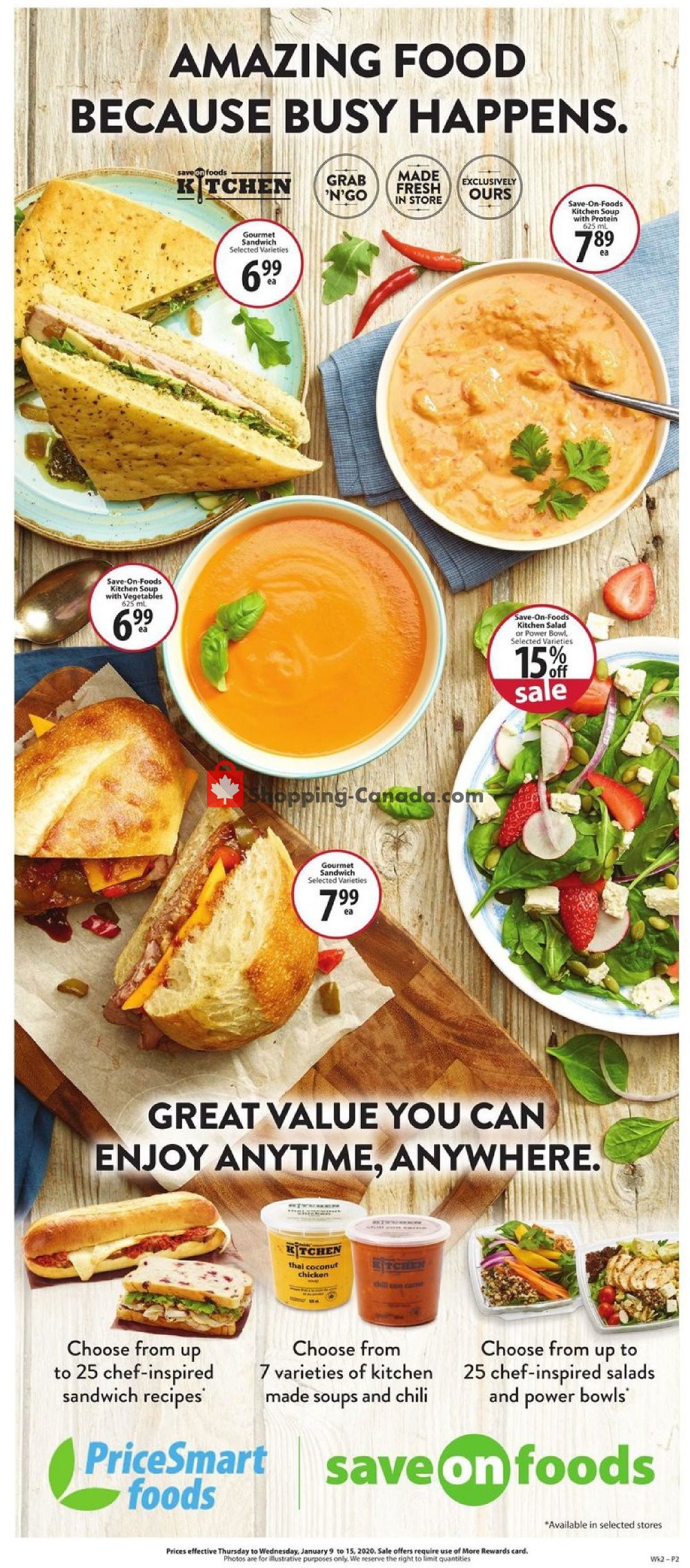 PriceSmart Foods flyer from Thursday January 9, 2020 to Wednesday January 15, 2020 - page 2