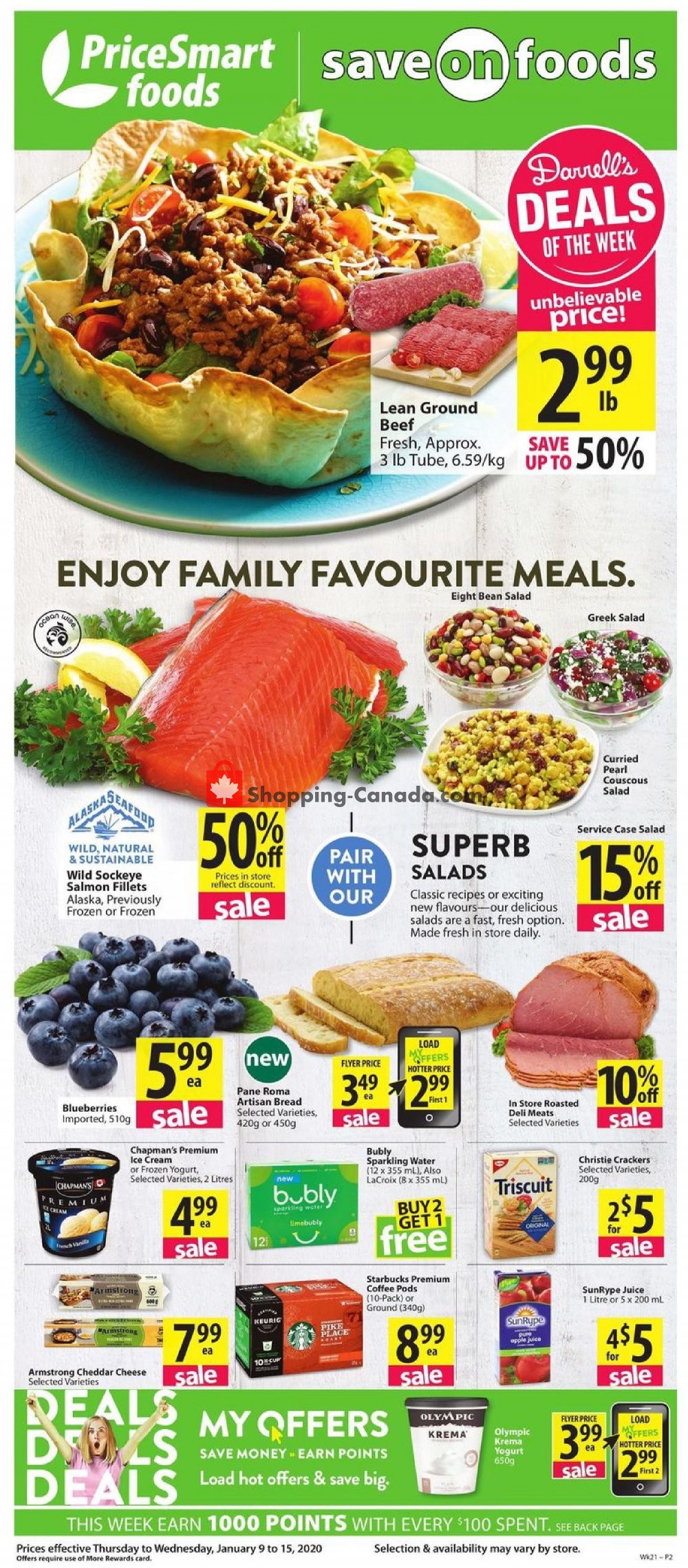 PriceSmart Foods flyer from Thursday January 9, 2020 to Wednesday January 15, 2020 - page 3