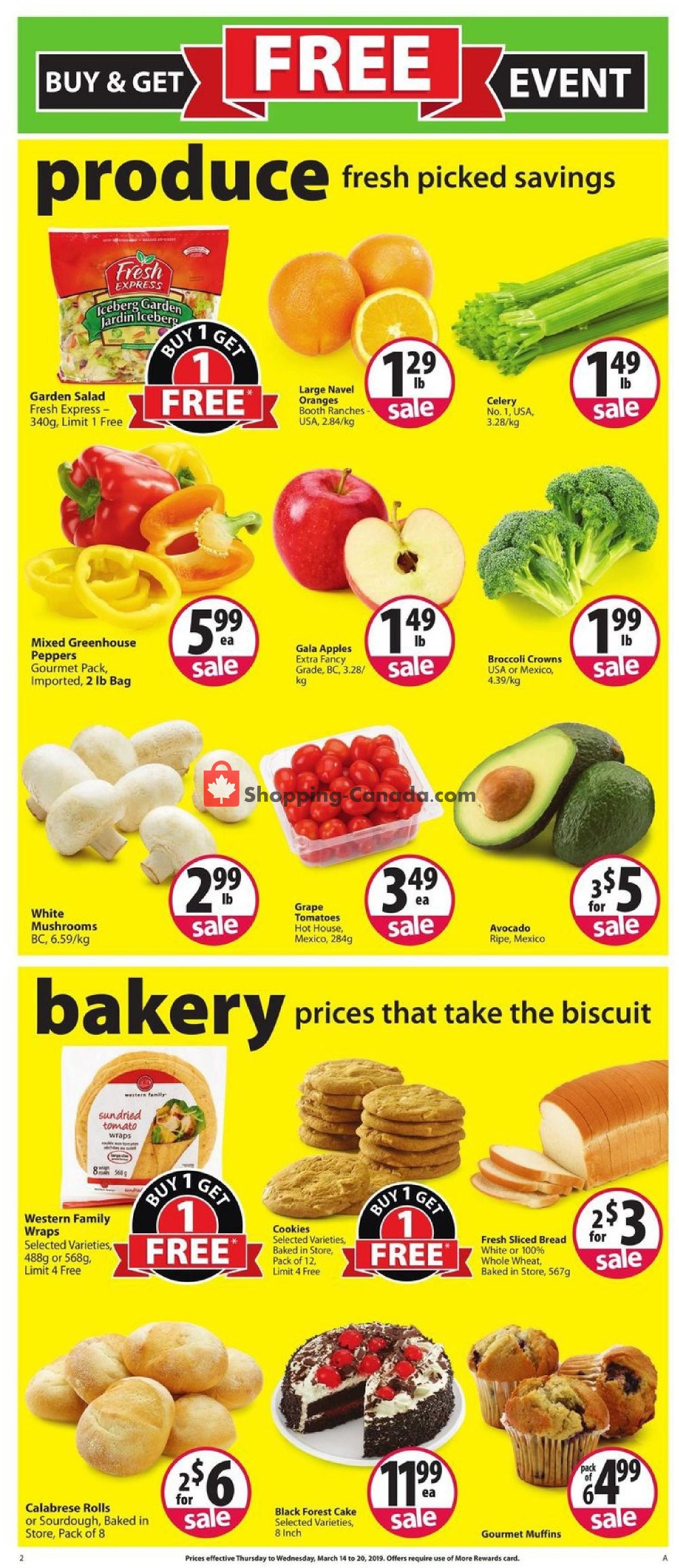 PriceSmart Foods flyer from Thursday March 14, 2019 to Wednesday March 20, 2019 - page 2