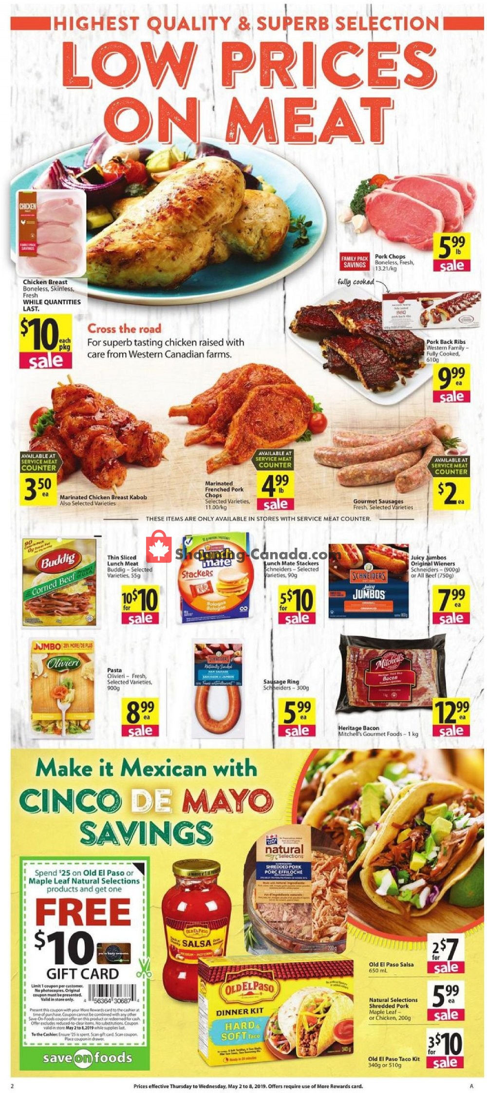 PriceSmart Foods flyer from Thursday May 2, 2019 to Wednesday May 8, 2019 - page 2