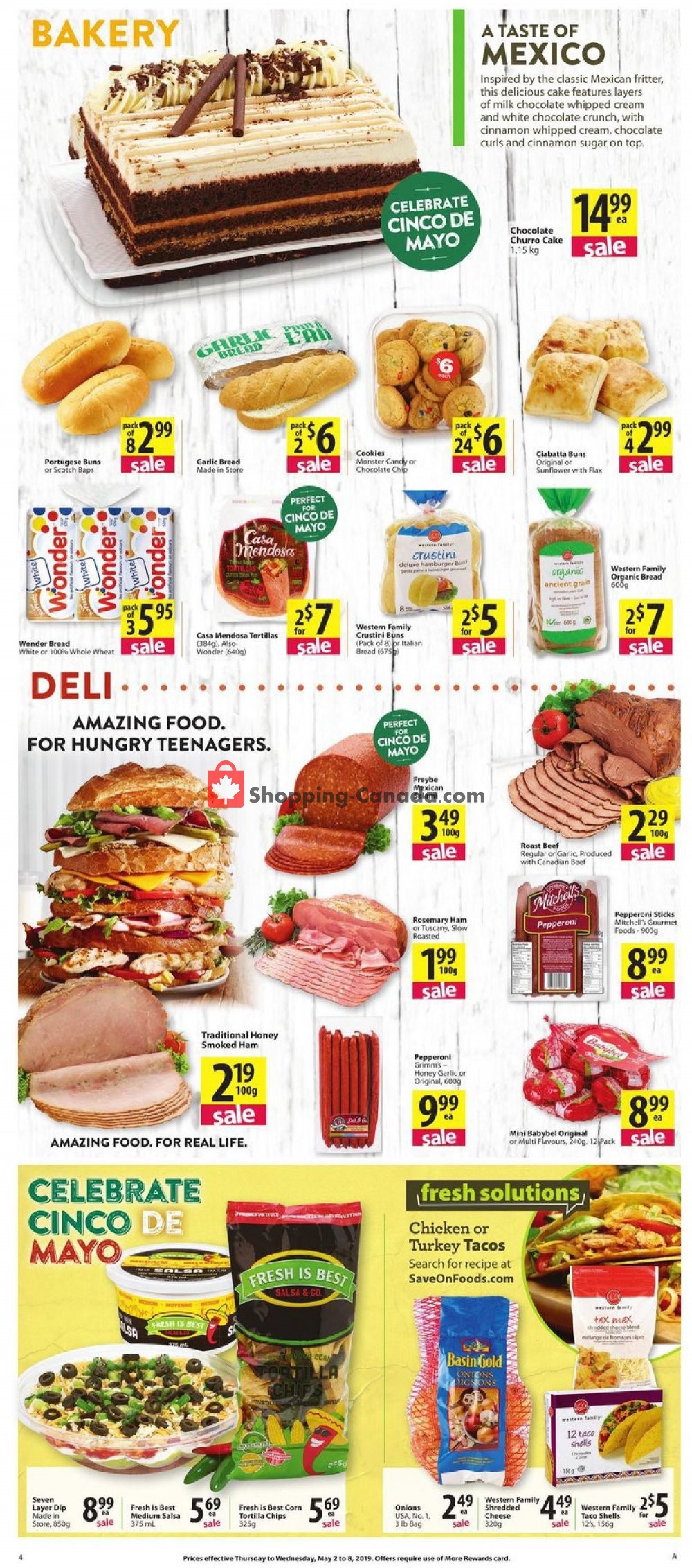 PriceSmart Foods flyer from Thursday May 2, 2019 to Wednesday May 8, 2019 - page 4