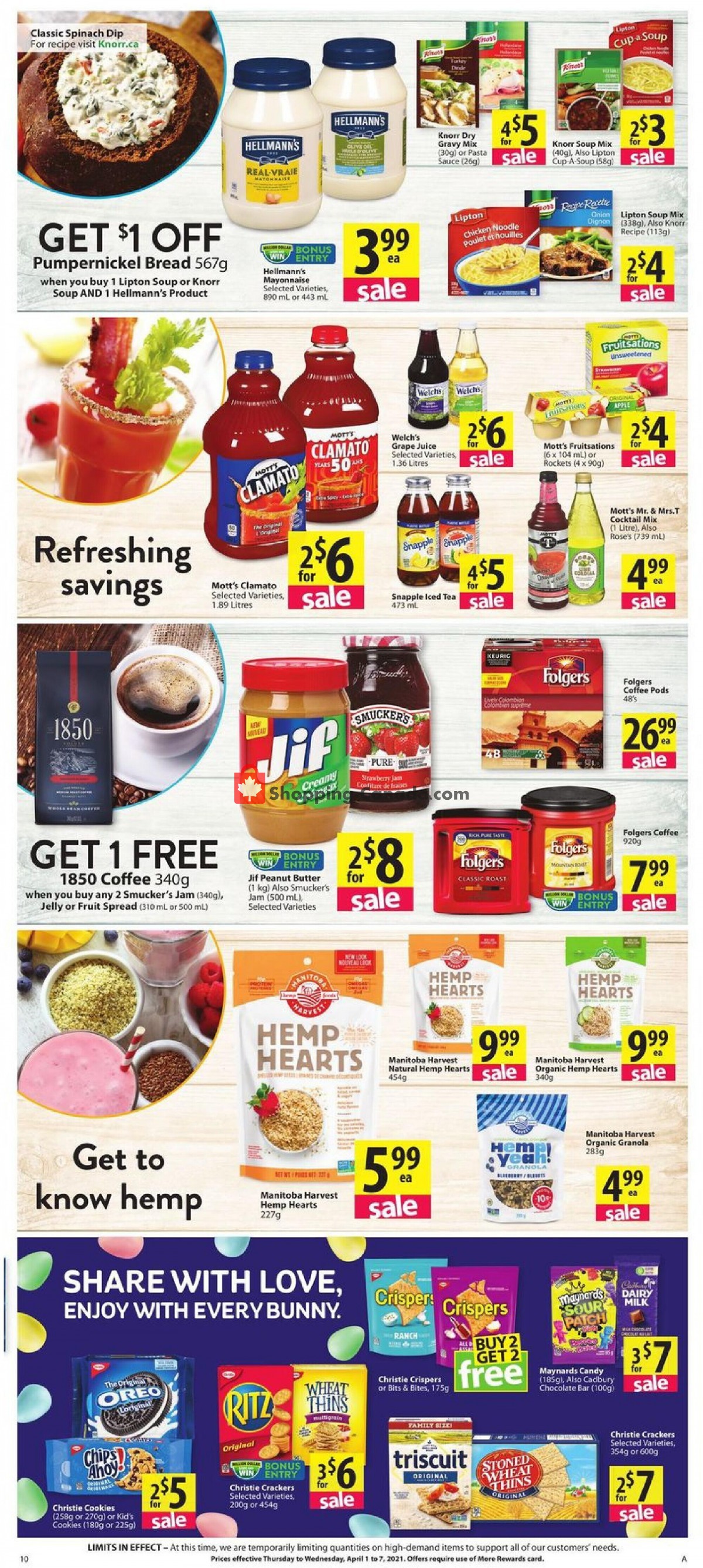 PriceSmart Foods flyer from Thursday April 1, 2021 to Wednesday April 7, 2021 - page 10