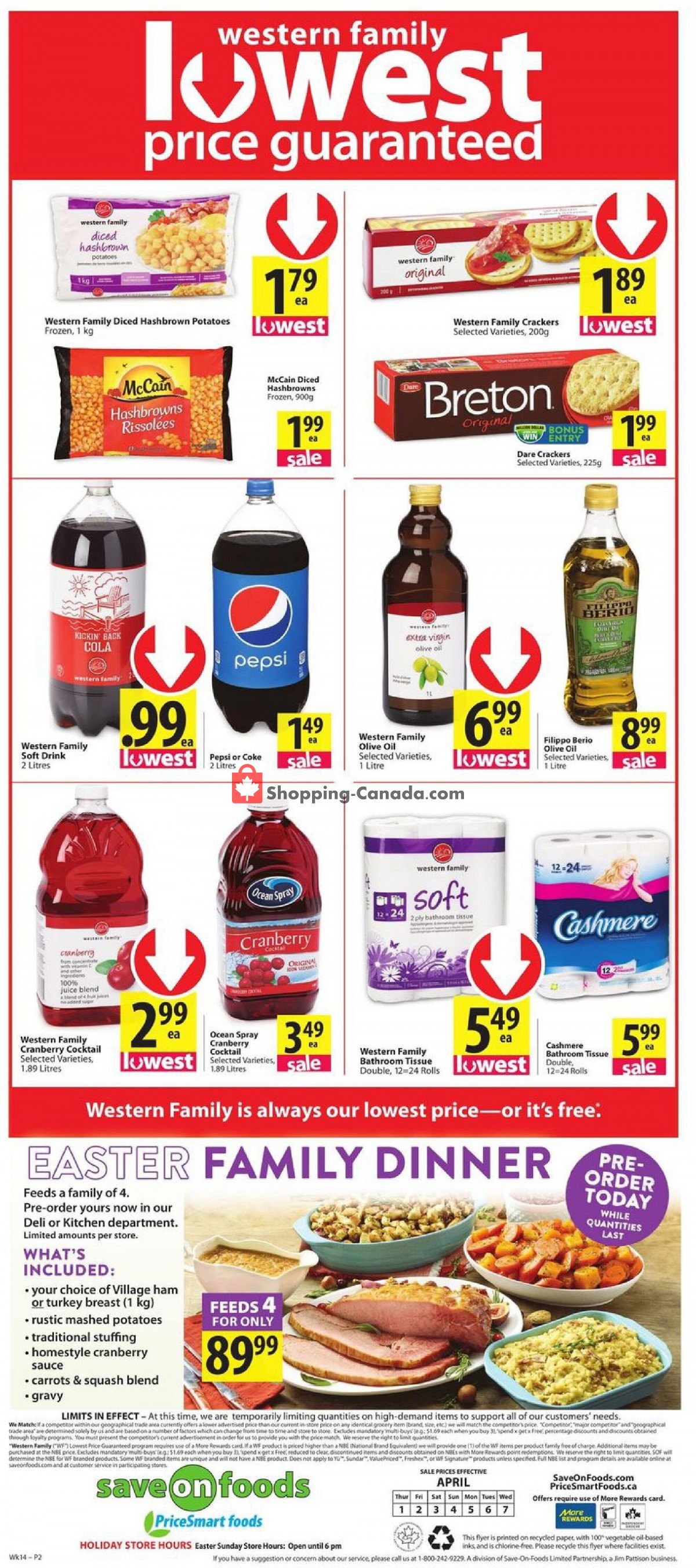 PriceSmart Foods flyer from Thursday April 1, 2021 to Wednesday April 7, 2021 - page 12