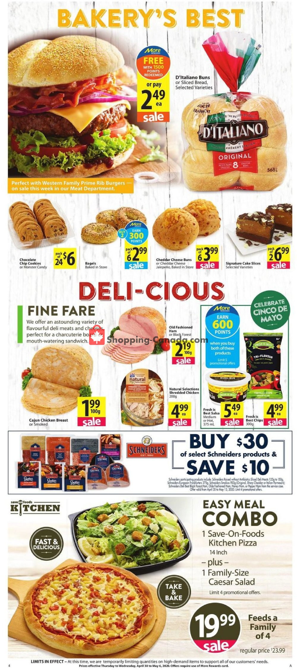 PriceSmart Foods flyer from Thursday April 30, 2020 to Wednesday May 6, 2020 - page 4