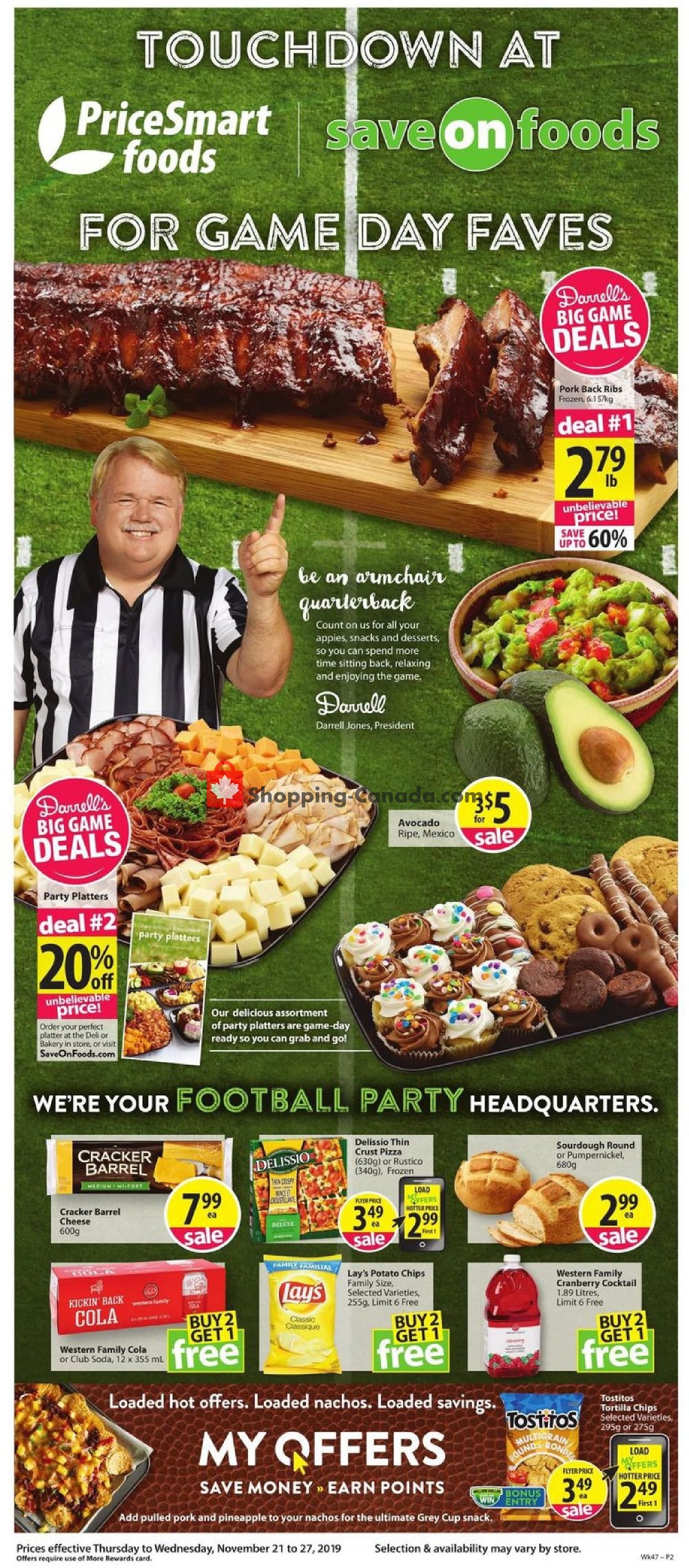 PriceSmart Foods Canada, flyer - (Hot Offer): November 21 ...