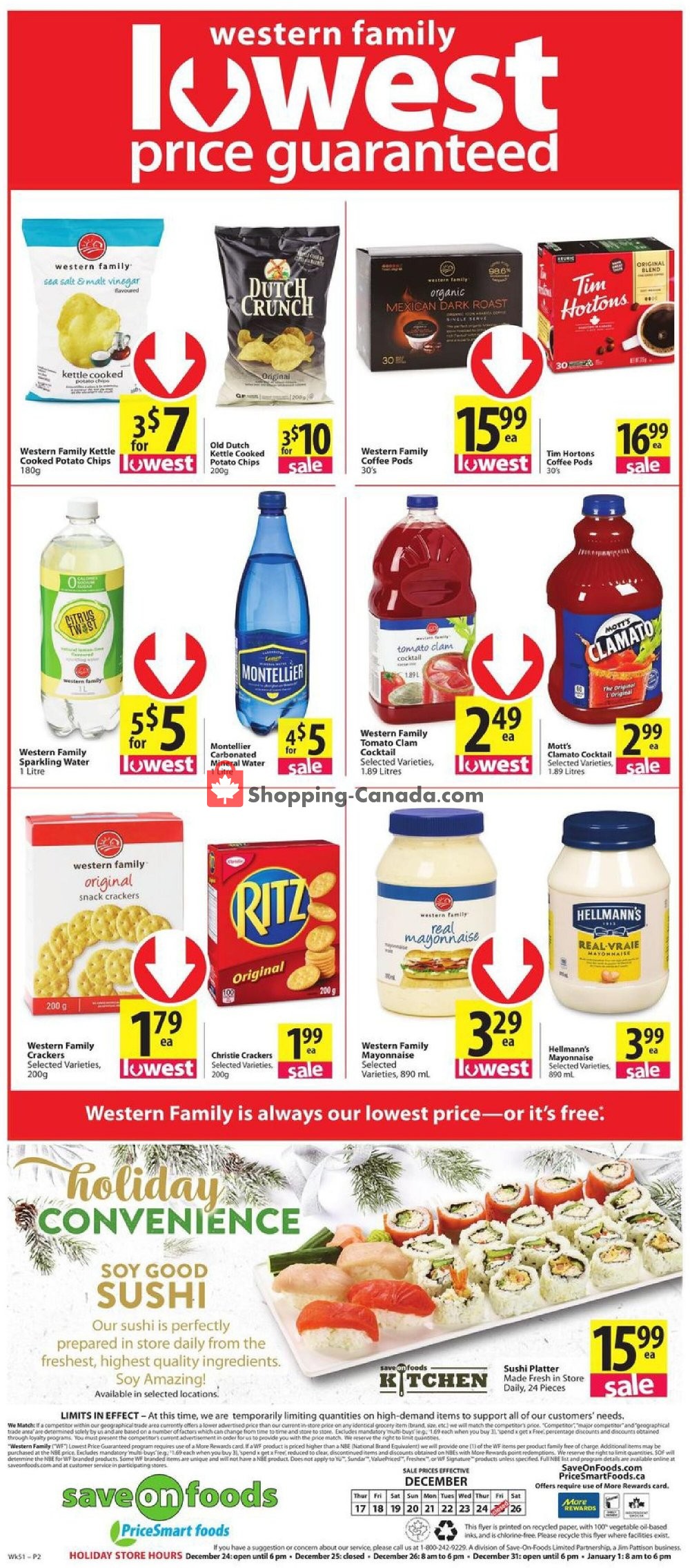 PriceSmart Foods flyer from Thursday December 17, 2020 to Saturday December 26, 2020 - page 14