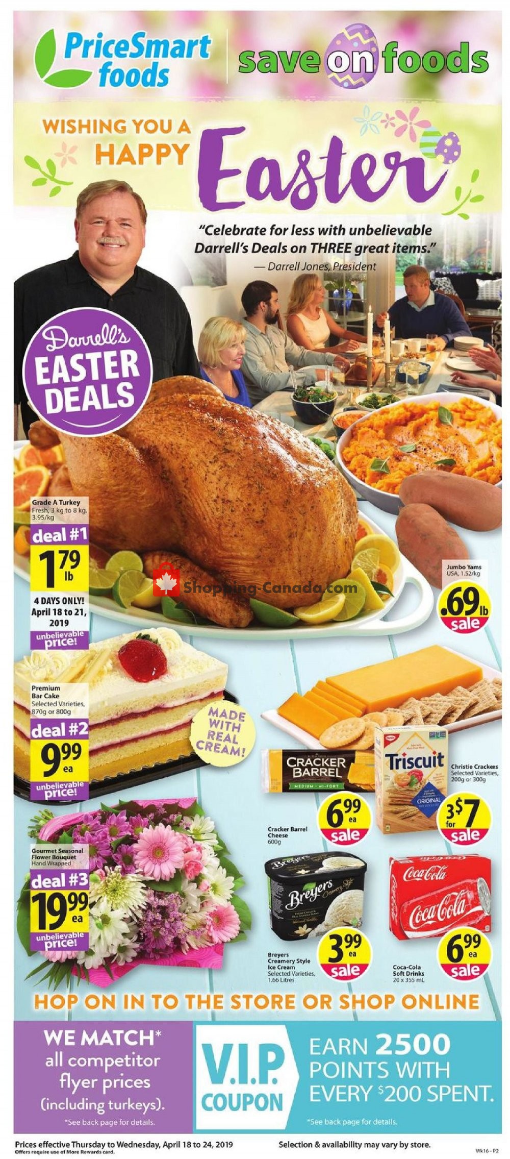PriceSmart Foods flyer from Thursday April 18, 2019 to Wednesday April 24, 2019 - page 3