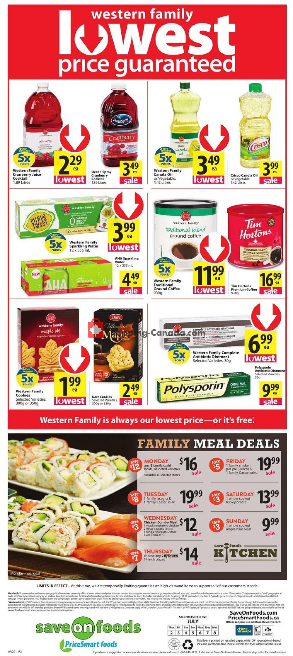 PriceSmart Foods flyer from Thursday July 2, 2020 to Wednesday July 8, 2020 - page 12