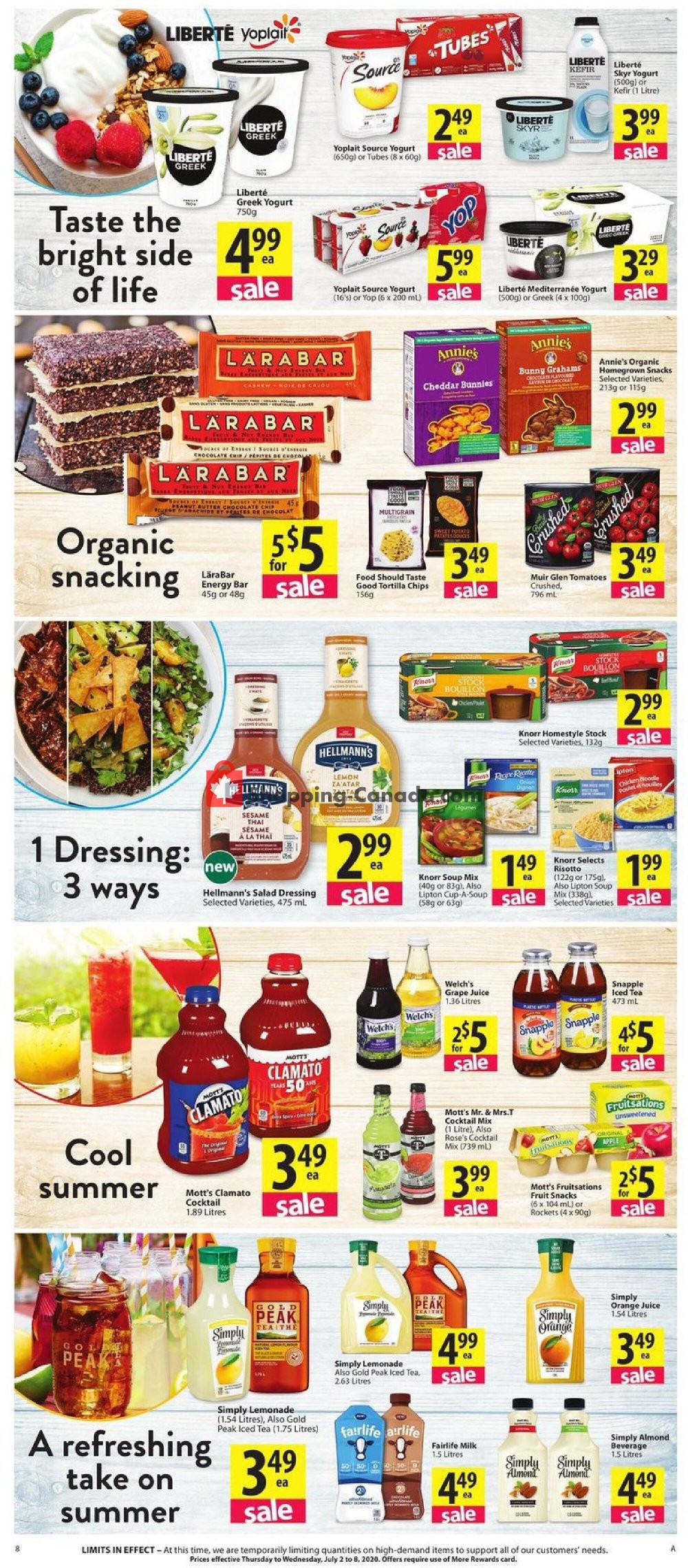 PriceSmart Foods flyer from Thursday July 2, 2020 to Wednesday July 8, 2020 - page 8