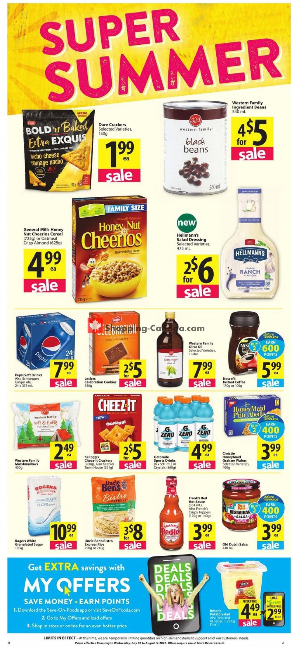 PriceSmart Foods flyer from Thursday July 30, 2020 to Wednesday August 5, 2020 - page 8