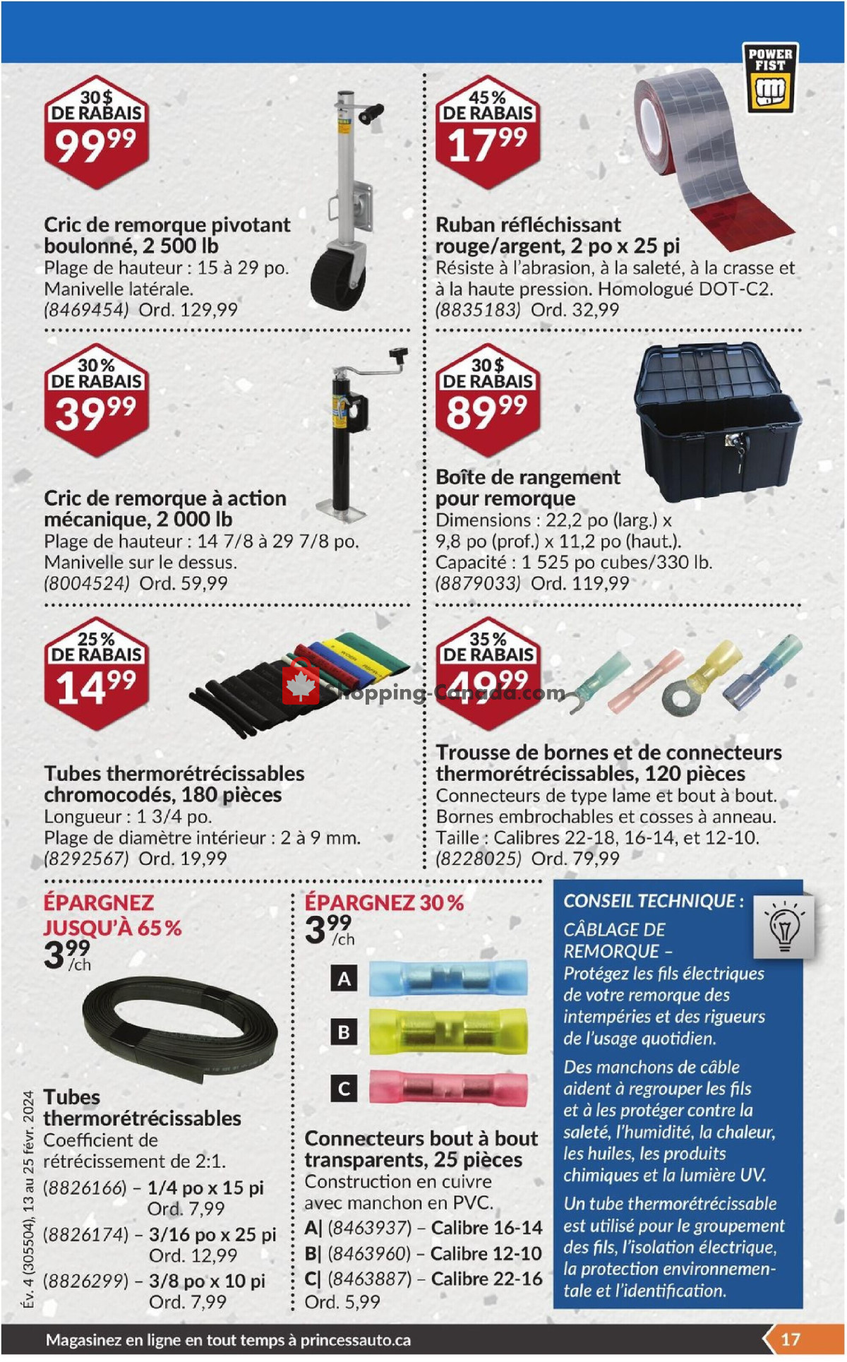 Princess Auto flyer from Tuesday February 13, 2024 to Sunday February 25, 2024 - page 22