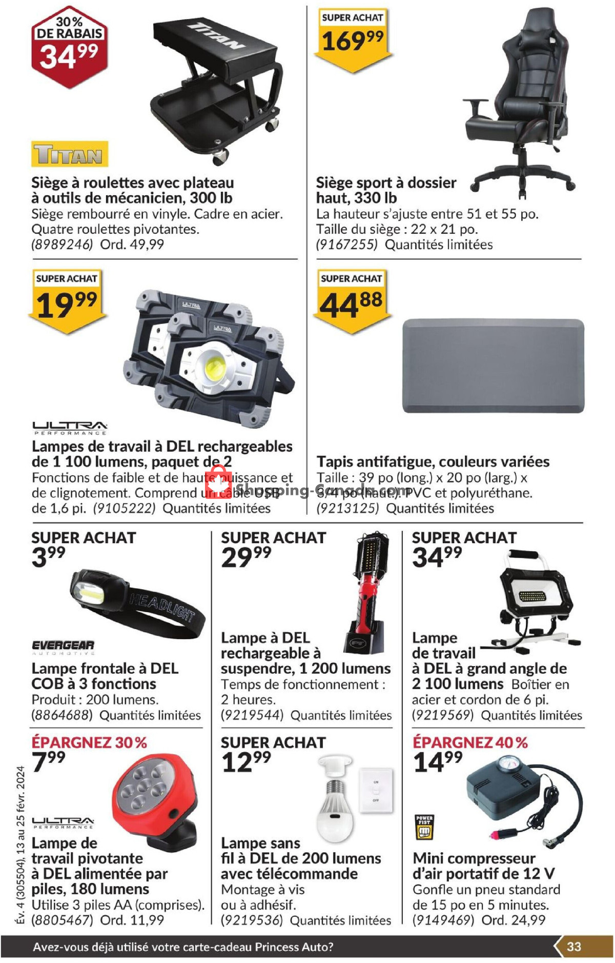 Princess Auto flyer from Tuesday February 13, 2024 to Sunday February 25, 2024 - page 38