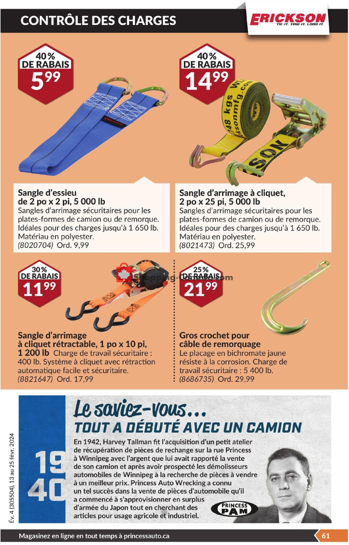 Princess Auto flyer from Tuesday February 13, 2024 to Sunday February 25, 2024 - page 66