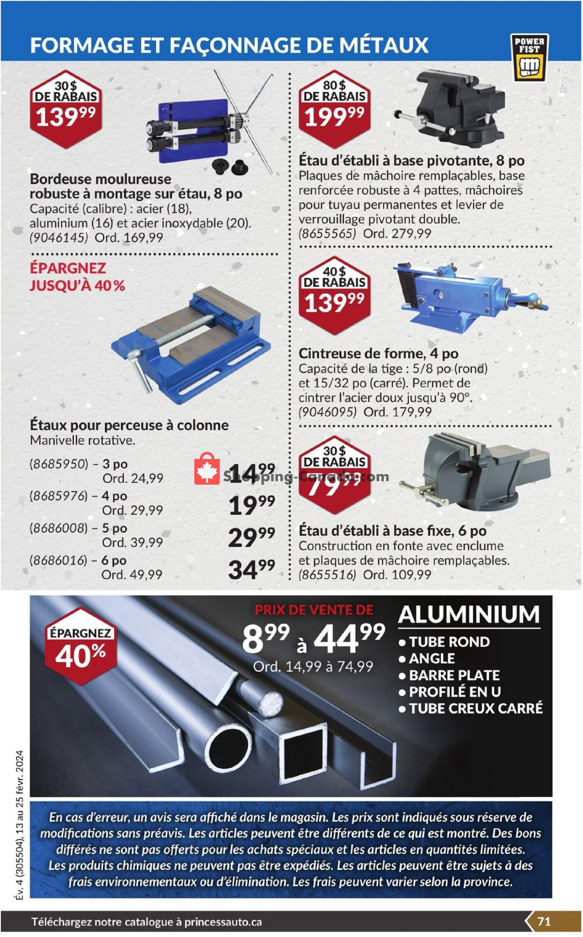 Princess Auto flyer from Tuesday February 13, 2024 to Sunday February 25, 2024 - page 76