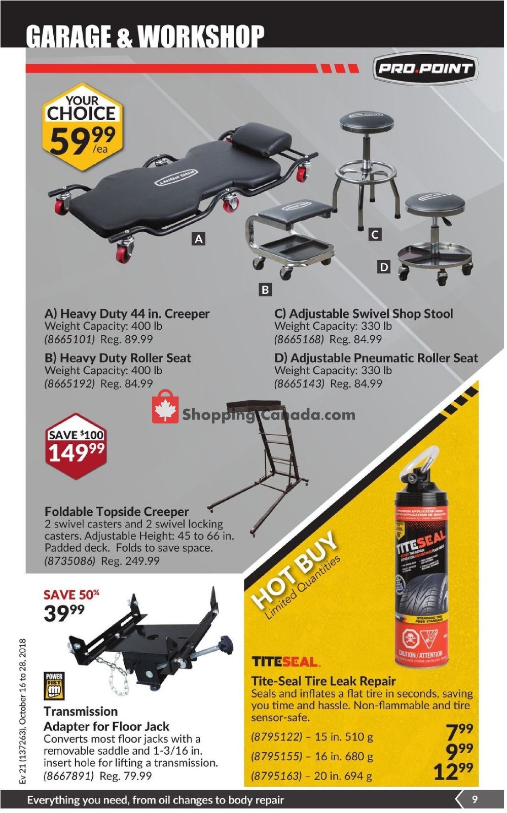 Princess Auto flyer from Tuesday October 16, 2018 to Sunday October 28, 2018 - page 10
