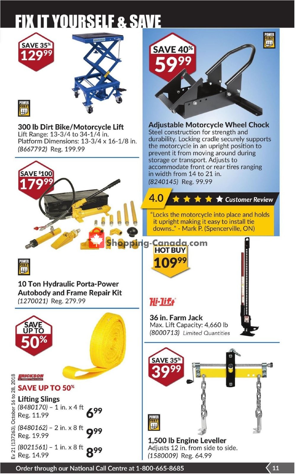 Princess Auto flyer from Tuesday October 16, 2018 to Sunday October 28, 2018 - page 12