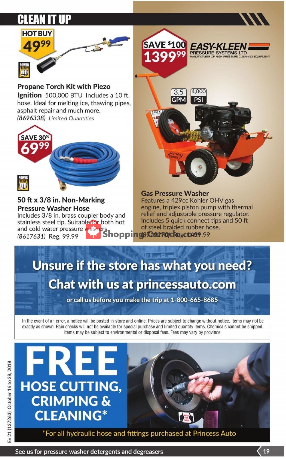 Princess Auto flyer from Tuesday October 16, 2018 to Sunday October 28, 2018 - page 20