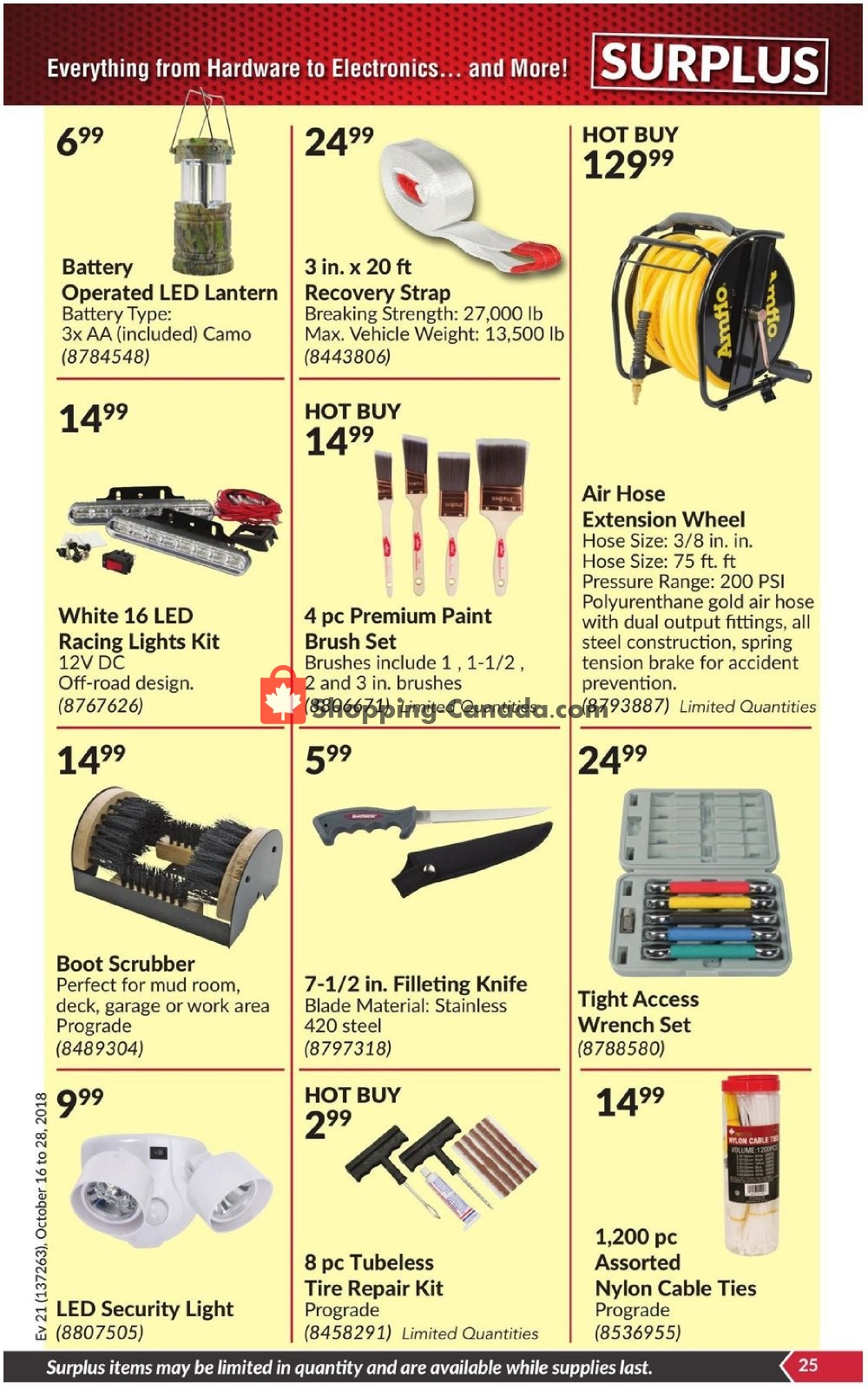 Princess Auto flyer from Tuesday October 16, 2018 to Sunday October 28, 2018 - page 26