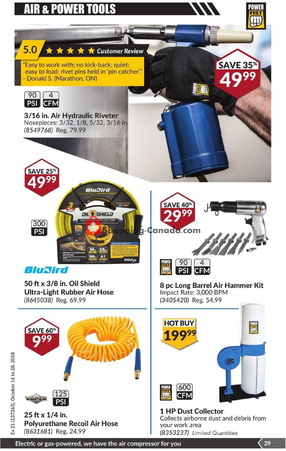 Princess Auto flyer from Tuesday October 16, 2018 to Sunday October 28, 2018 - page 30