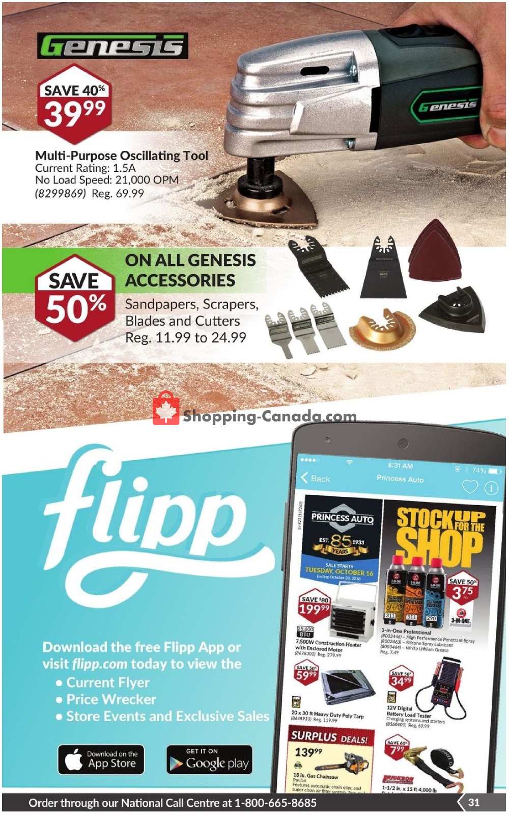 Princess Auto flyer from Tuesday October 16, 2018 to Sunday October 28, 2018 - page 32