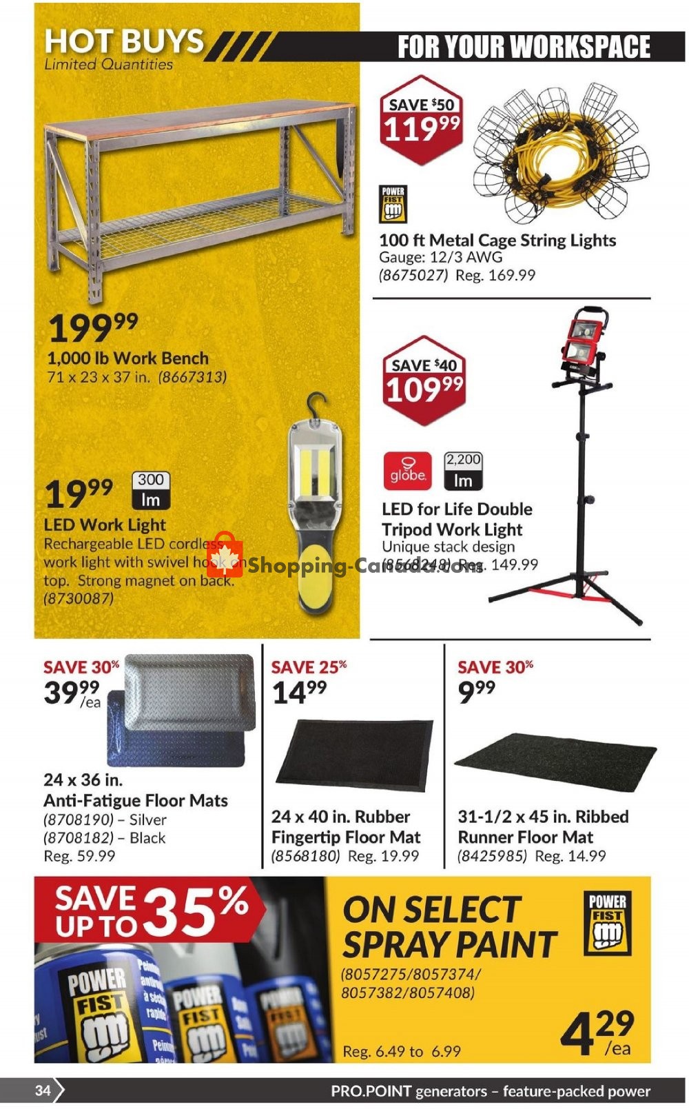 Princess Auto flyer from Tuesday October 16, 2018 to Sunday October 28, 2018 - page 35