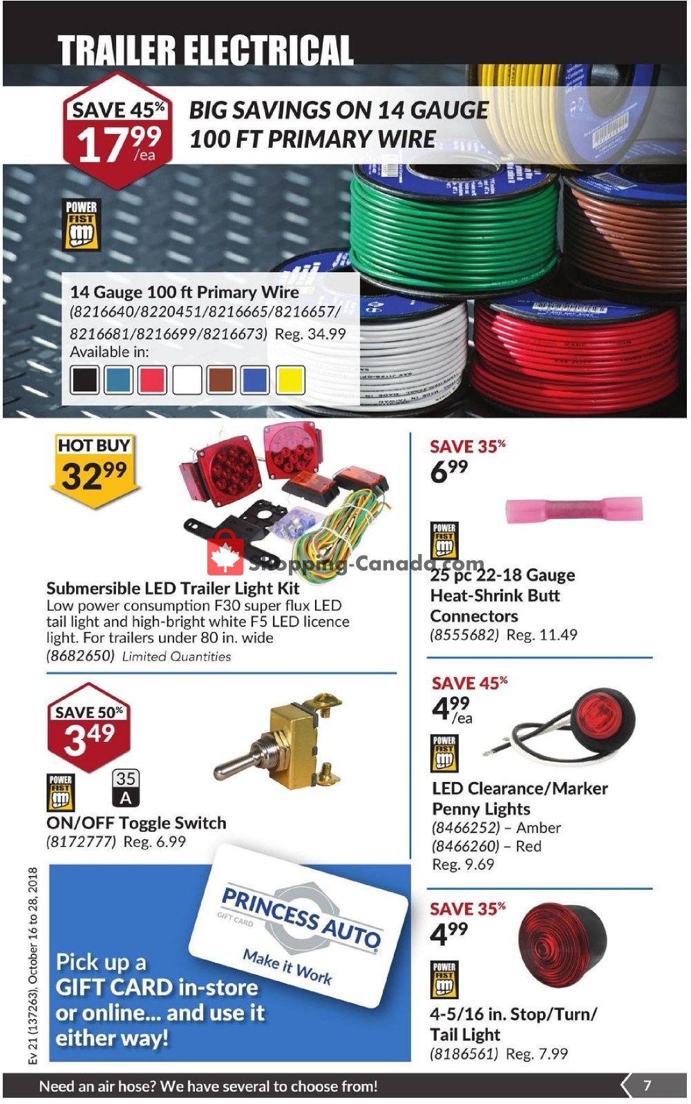Princess Auto flyer from Tuesday October 16, 2018 to Sunday October 28, 2018 - page 8