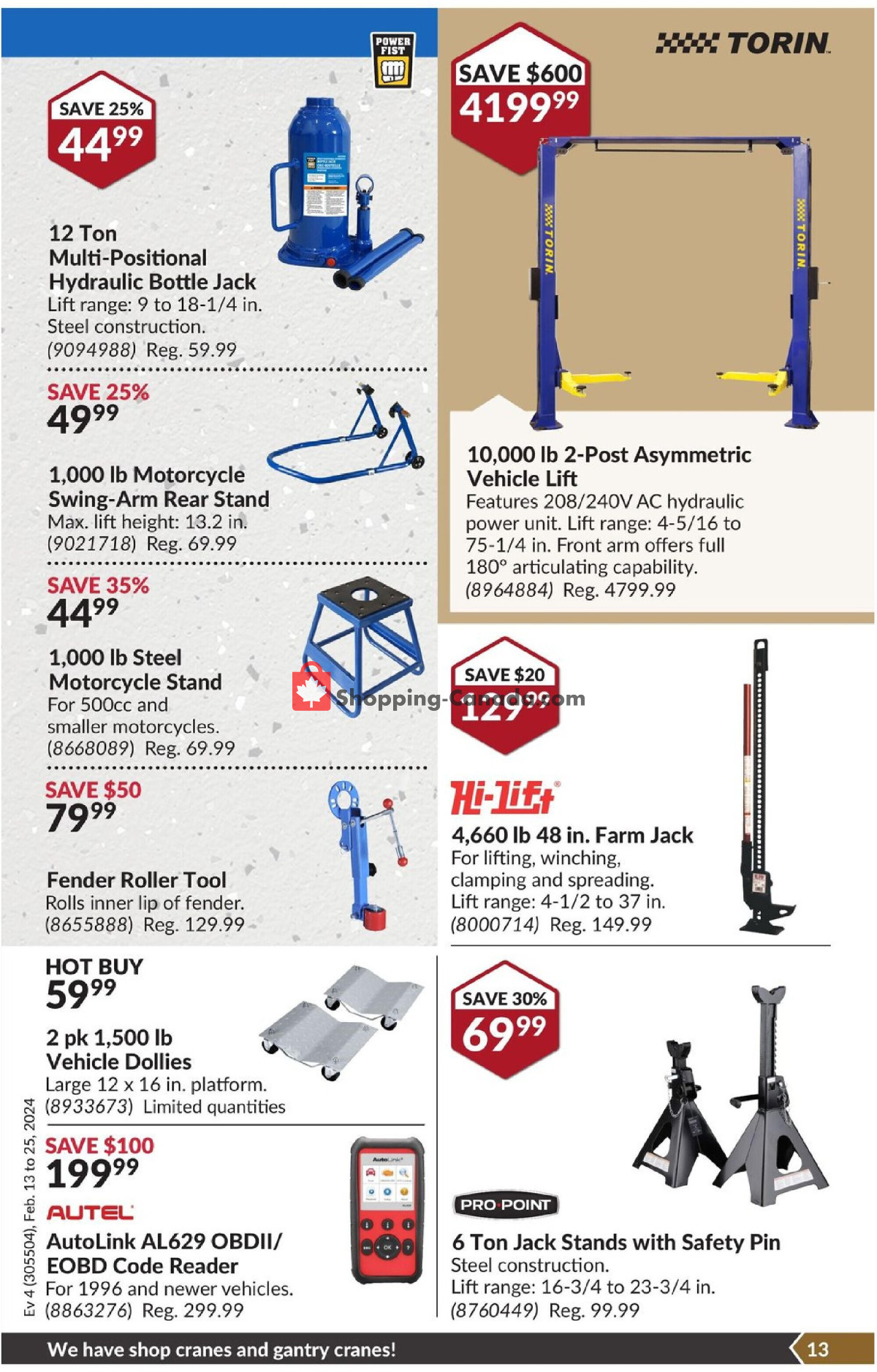 Princess Auto flyer from Tuesday February 13, 2024 to Sunday February 25, 2024 - page 18