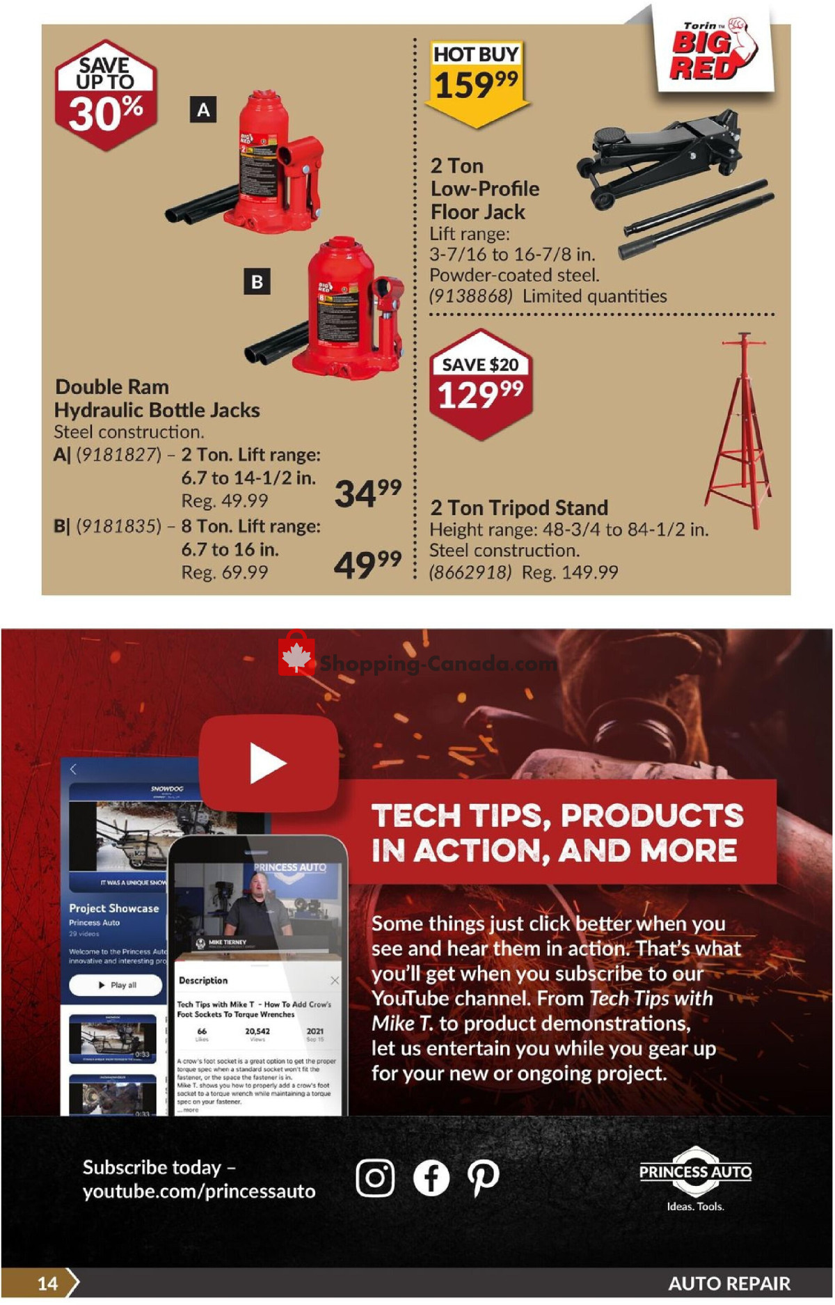 Princess Auto flyer from Tuesday February 13, 2024 to Sunday February 25, 2024 - page 19