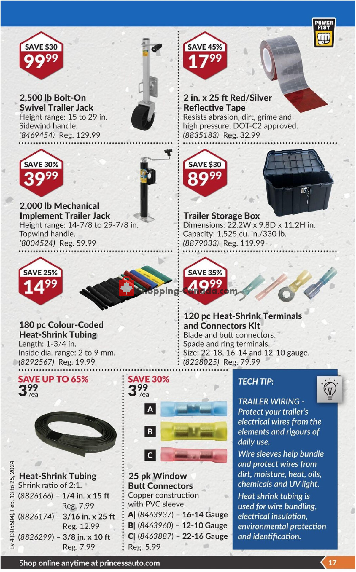 Princess Auto flyer from Tuesday February 13, 2024 to Sunday February 25, 2024 - page 22