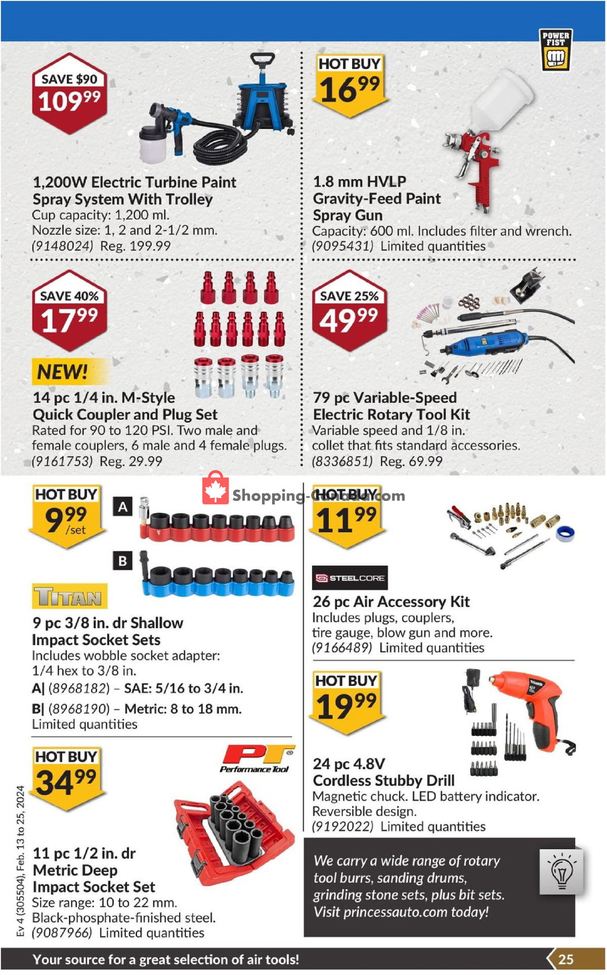 Princess Auto flyer from Tuesday February 13, 2024 to Sunday February 25, 2024 - page 30