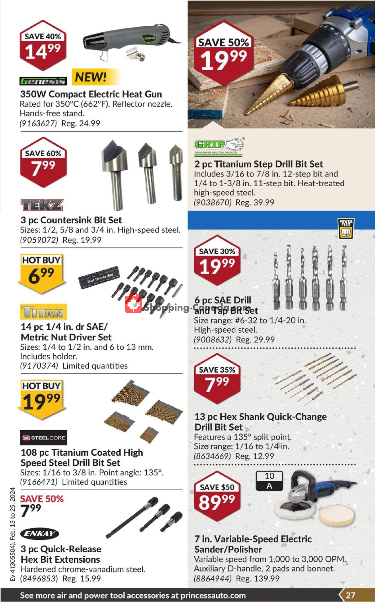 Princess Auto flyer from Tuesday February 13, 2024 to Sunday February 25, 2024 - page 32