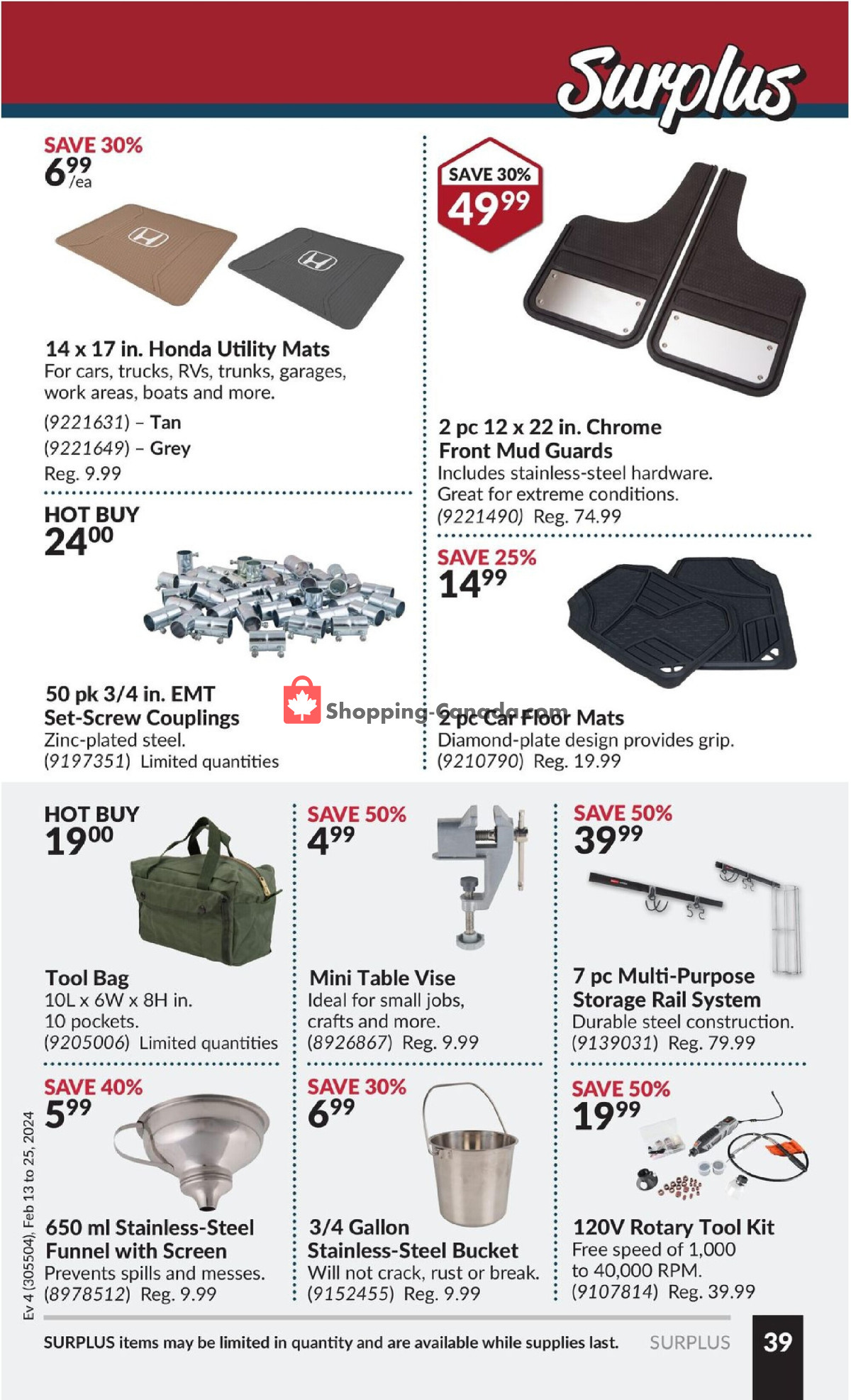 Princess Auto flyer from Tuesday February 13, 2024 to Sunday February 25, 2024 - page 44