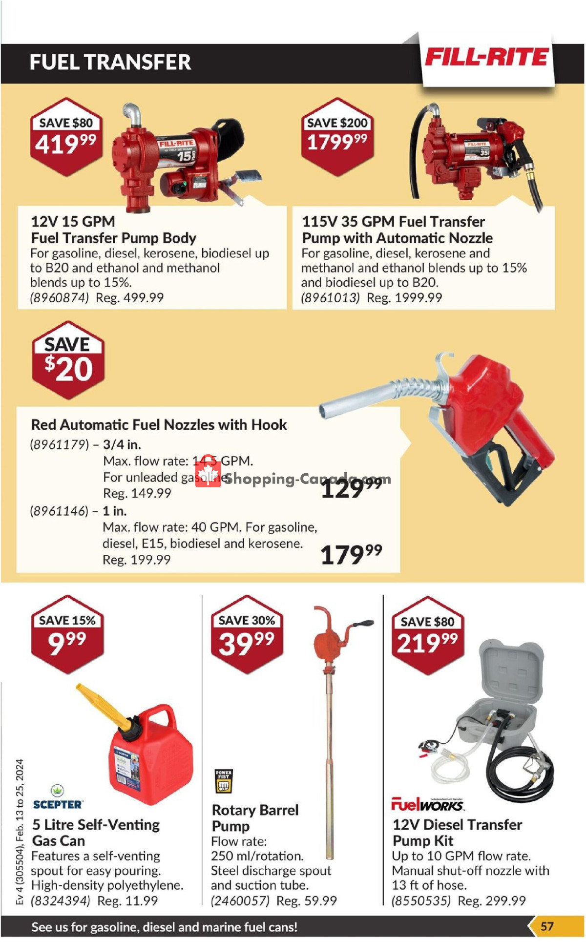 Princess Auto flyer from Tuesday February 13, 2024 to Sunday February 25, 2024 - page 62