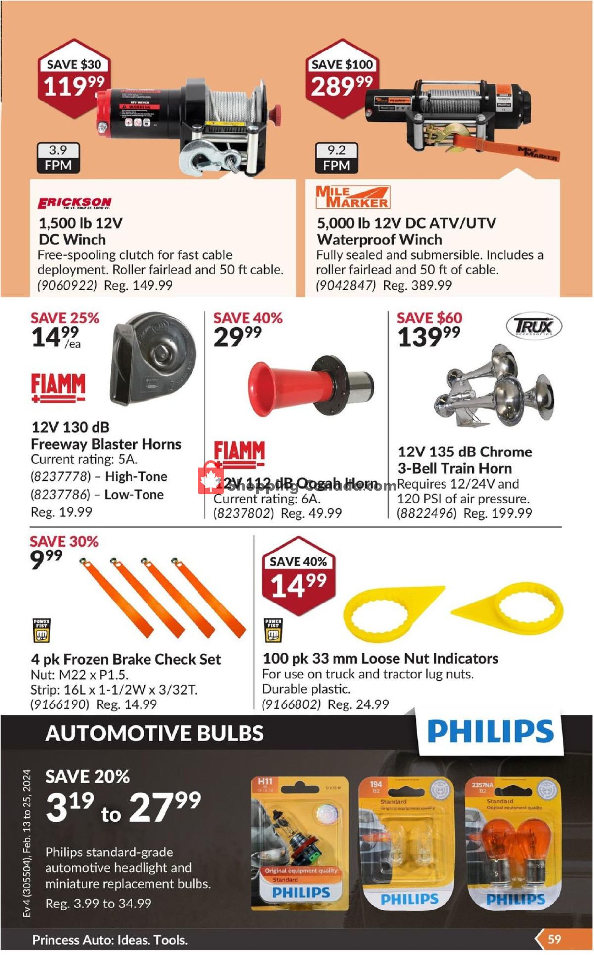 Princess Auto flyer from Tuesday February 13, 2024 to Sunday February 25, 2024 - page 64