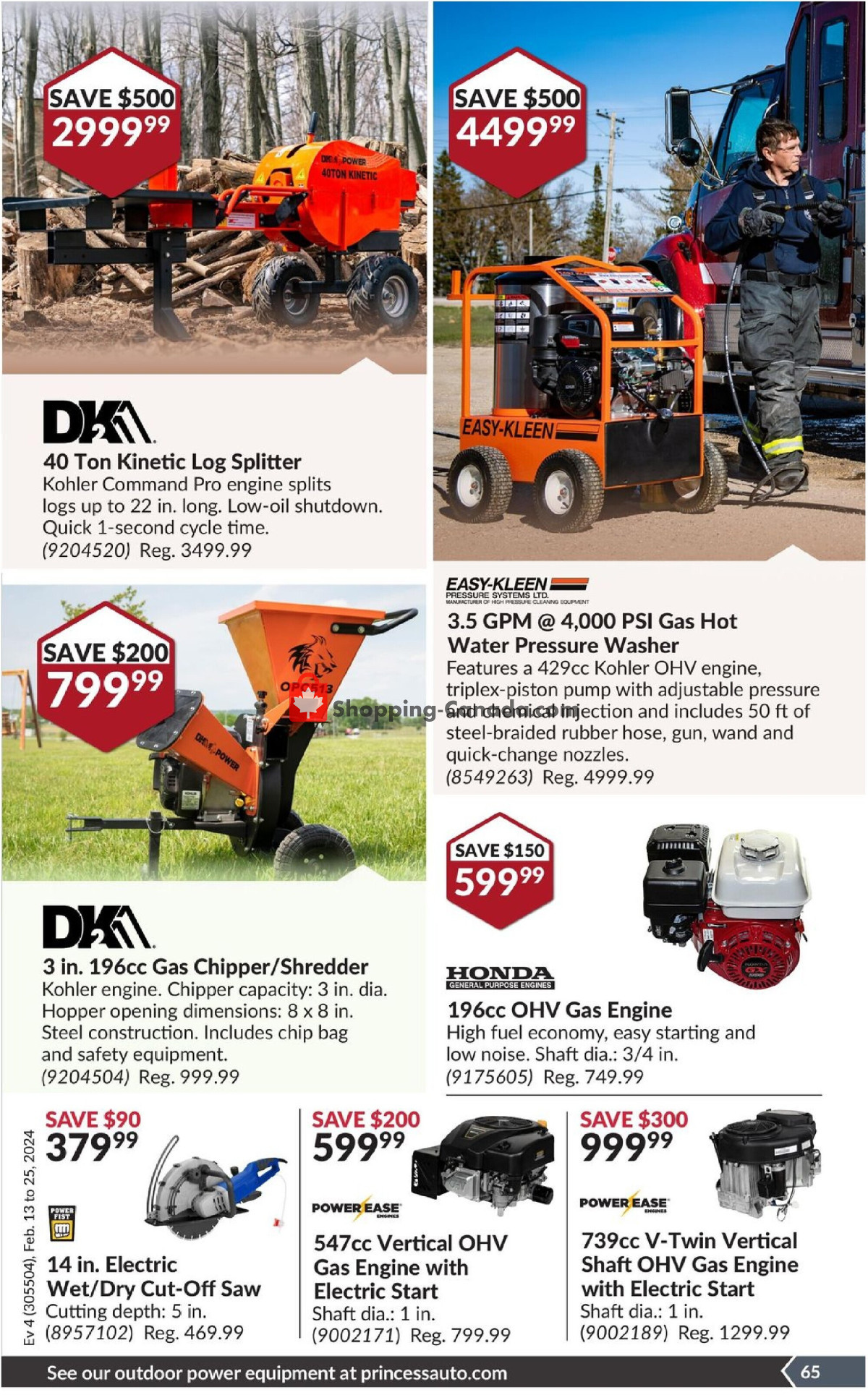 Princess Auto flyer from Tuesday February 13, 2024 to Sunday February 25, 2024 - page 70