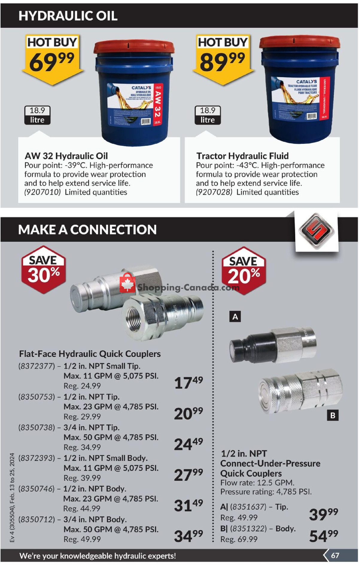 Princess Auto flyer from Tuesday February 13, 2024 to Sunday February 25, 2024 - page 72