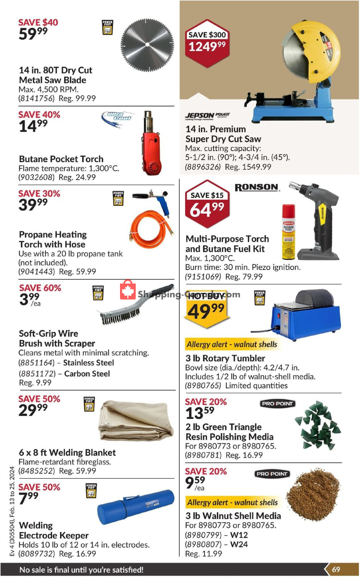 Princess Auto flyer from Tuesday February 13, 2024 to Sunday February 25, 2024 - page 74