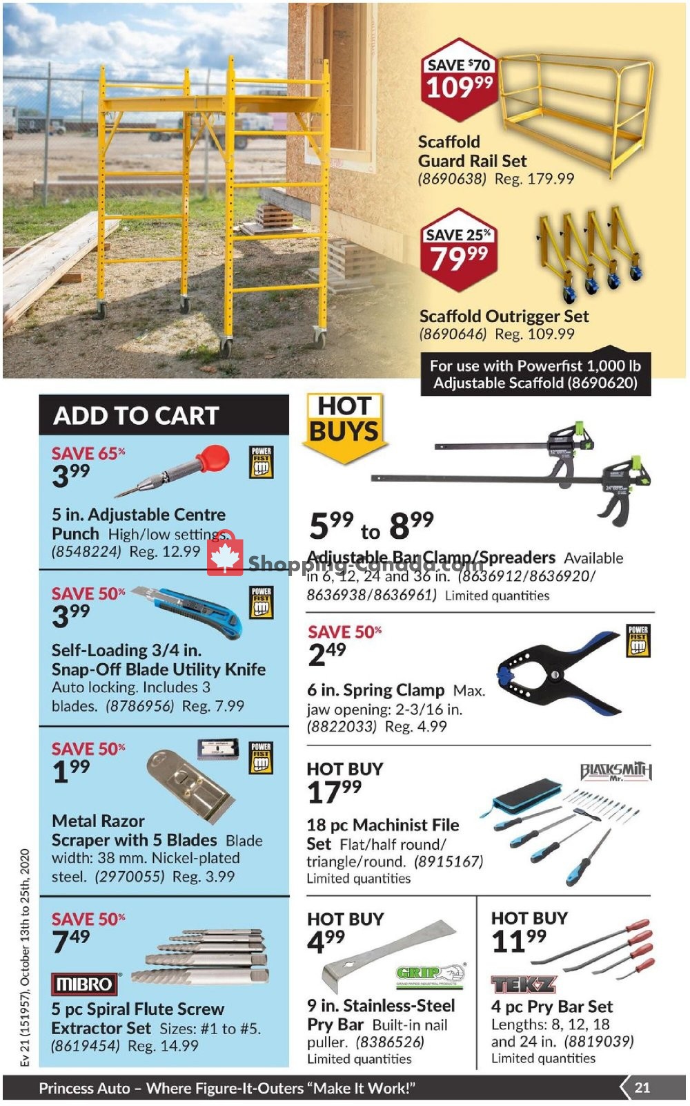 Princess Auto flyer from Tuesday October 13, 2020 to Sunday October 25, 2020 - page 27